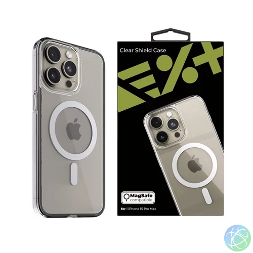 NextOne IPH-15PROMAX-MAGSAFE-CLRCASE iPhone 15 Pro Max átlátszó szilikon MagSafe hátlap
