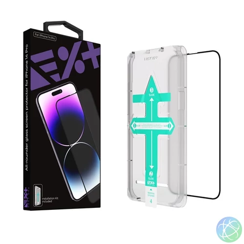 NextOne IPH-14PRO-ALR iPhone 14 Pro All-Rounder kijezővédő üvegfólia
