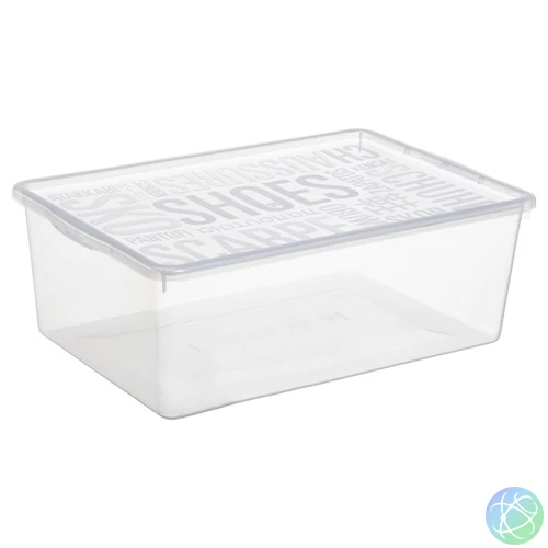 IRIS Basic Shoebox 9,5 literes tárolódoboz tetővel 19820800