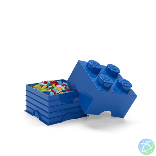 LEGO Tárolódoboz 2x2, kék(5,6 literes)