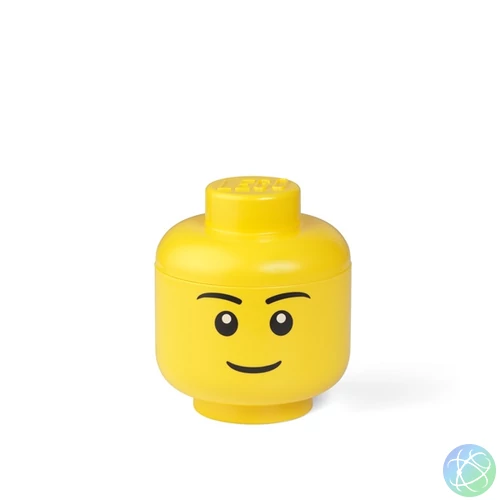 LEGO Fiú tárolófej, kicsi (2 literes)