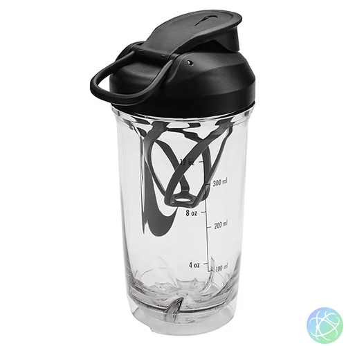 Nike 25 101.2242.910.16 átlátszó fekete shaker kulacs