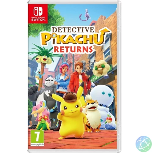Detective Pikachu Returns Nintendo Switch játékszoftver