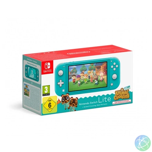 Nintendo Switch Lite türkiz játékkonzol + Animal Crossing: New Horizons játékszoftver