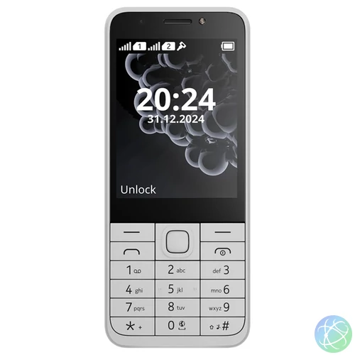 Nokia 230 (2024) 2,8" DualSIM fehér mobiltelefon