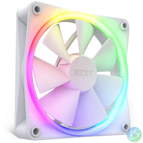 NZXT 120 mm Aer RGB 3 Single fehér hűtőventilátor