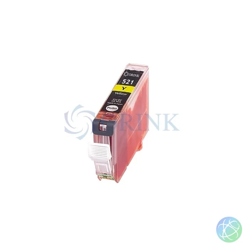 Orink CLI-521 Y új utángyártott Canon sárga tintapatron