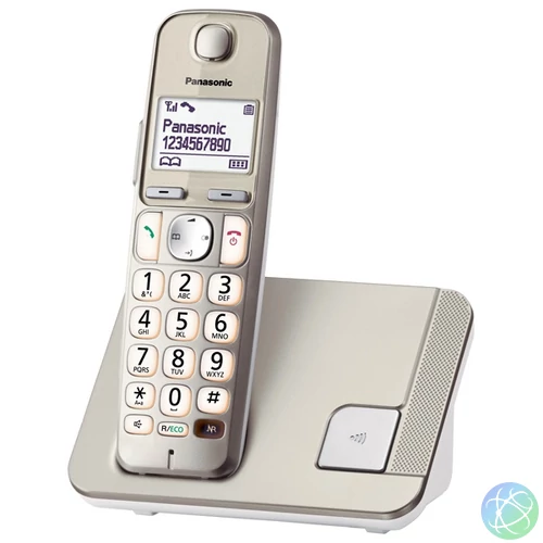 Panasonic KX-TGE210PDN DECT fehér vezetéknélküli telefon