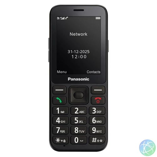 Panasonic KX-TU250EXB 2,4" 4G fekete mobiltelefon