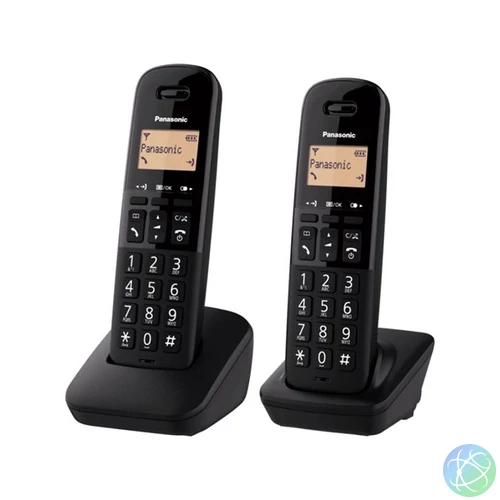 Panasonic KX-TGB612PDB fekete dect telefon