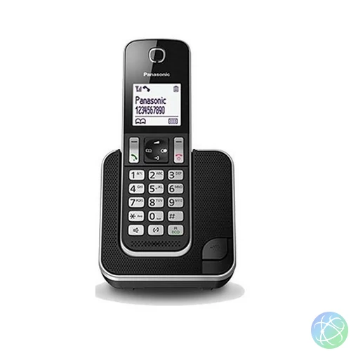 Panasonic KX-TGD310PDB DECT fekete vezetéknélküli telefon