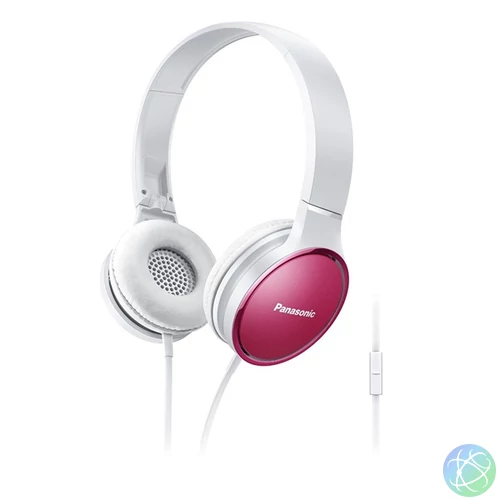 Panasonic RP-HF300ME-P mikrofonos fehér-pink fejhallgató