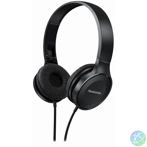 Panasonic RP-HF100ME-K mikrofonos fekete fejhallgató