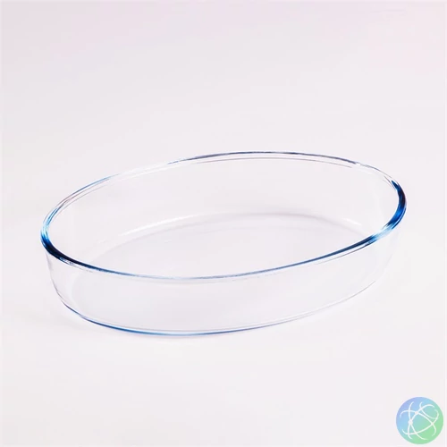 BORCAM ovális hőálló üvegedény 2.360ml, 306*216*60mm 