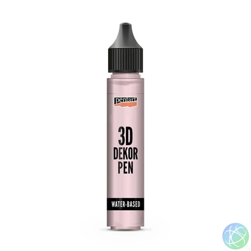 Pentart 30 ml rózsaarany 3D dekortoll