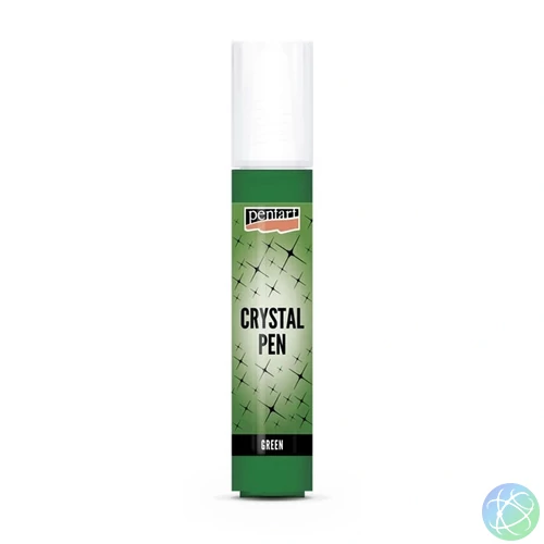 Pentart 30 ml zöld kristálytoll