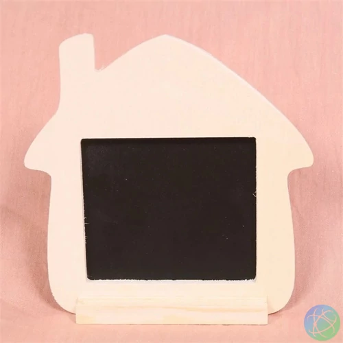 Pentart 15x15,2 cm házikó forma krétás üzenő tábla