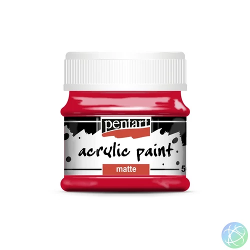 Pentart matt 50 ml rúzspiros akrilfesték
