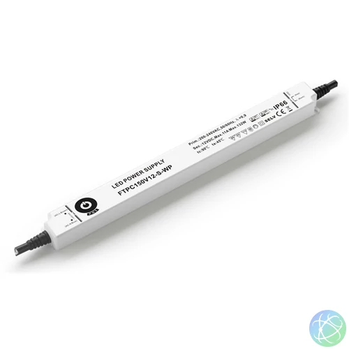 POS POWER FTPC150V12-S-WP 12V/11A 132W IP66 vékony vízálló LED tápegység
