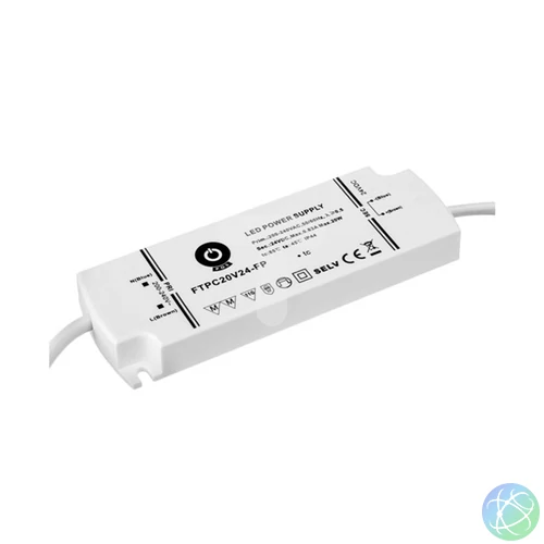 POS POWER FTPC20V24-FP 24V/0.83A 20W IP44 habálló LED tápegység