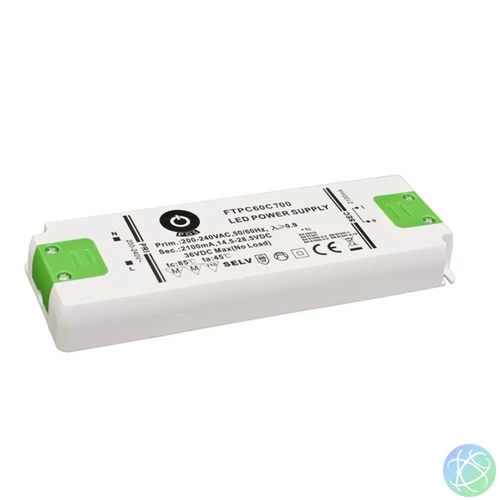 POS POWER FTPC60C700 700mA/43~86VDC 60,2W IP20 LED tápegység