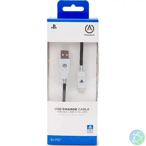PowerA 1516957-01 PS5 USB-C fekete kábel