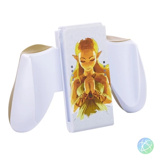 PowerA NSAC0059-01 Comfort Grip Nintendo Switch Joy-Con Princess Zelda fehér kontroller markolat