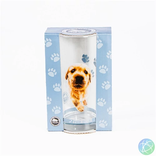 Üditős pohár, Golden Retriever