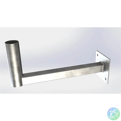 Falitartó 10x10 talp 30cm horganyzott