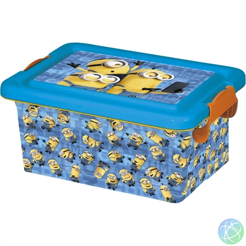 IRIS MINIONS Disney 3,7l műanyag tárolódoboz
