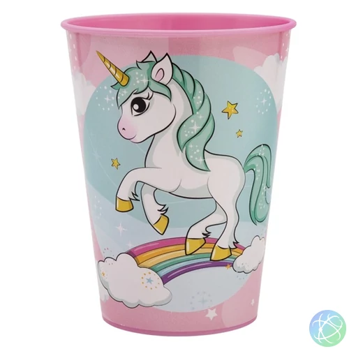 IRIS Licenc Unicornis műanyag kispohár 260ml