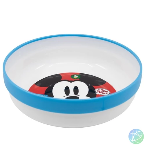 IRIS Licenc Mickey csúszásgátlós műanyag mélytányér