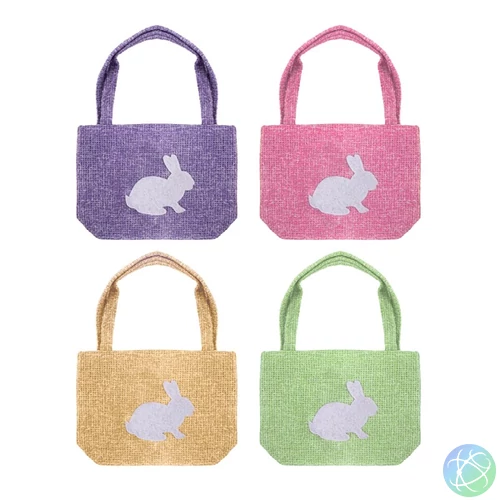 IRIS dekor textil kistáskás nyuszi 4 szortiment 20x13cm