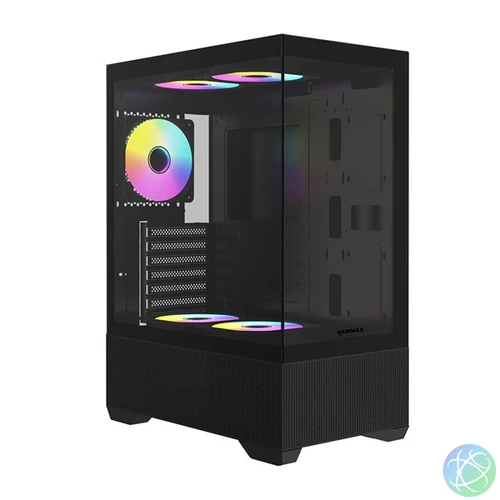RAIDMAX i802 fekete (táp nélküli) ATX ház