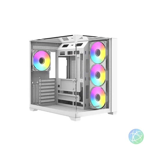 RAIDMAX i620 WHITE ATX fehér számítógépház