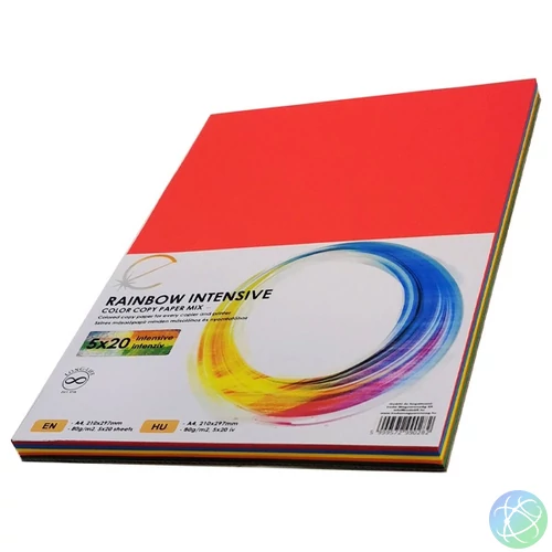 Rainbow Intensive Mix A4 80 g 5x20 ív színes másolópapír