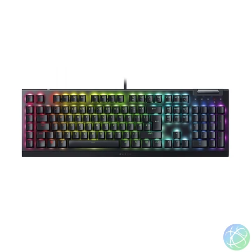 Razer BlackWidow V4 X UK fekete (green switch) gamer billentyűzet