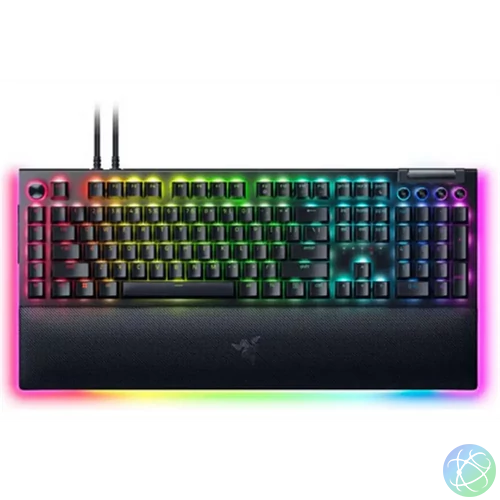 Razer BlackWidow V4 Pro US fekete (green switch) gamer billentyűzet