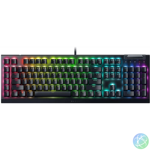 Razer BlackWidow V4 X US fekete (green switch) gamer billentyűzet
