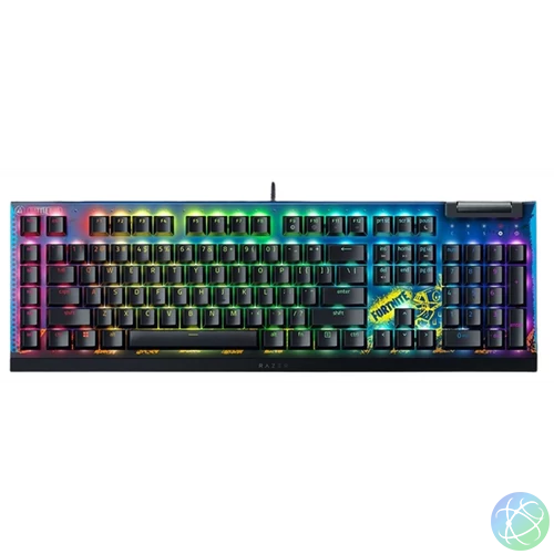 Razer BlackWidow V4 X US "FORTNITE Edition" (yellow switch) gamer billentyűzet
