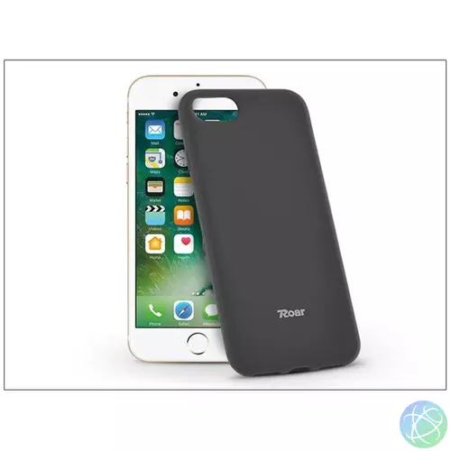 Roar KC0027 iPhone 7/8/SE 2020 fekete szilikon hátlap
