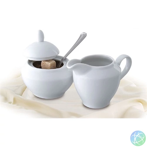Rotberg Basic fehér 15cl porcelán tejszín kiöntő