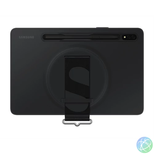 Samsung EF-GX700CBEGWW Galaxy Tab S8 strap cover fekete védőtok
