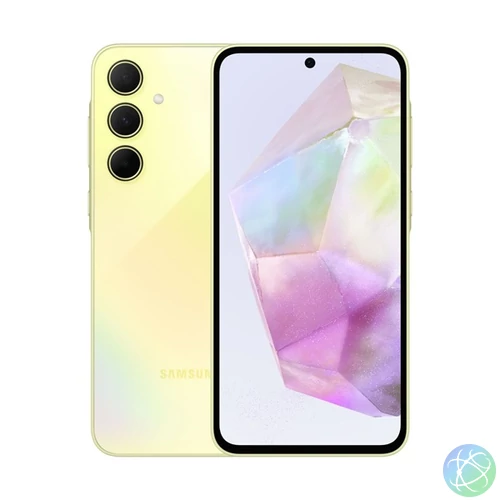 Samsung SM-A356BZYBEUE Galaxy A35 6,6" 5G 6/128GB DualSIM király sárga okostelefon
