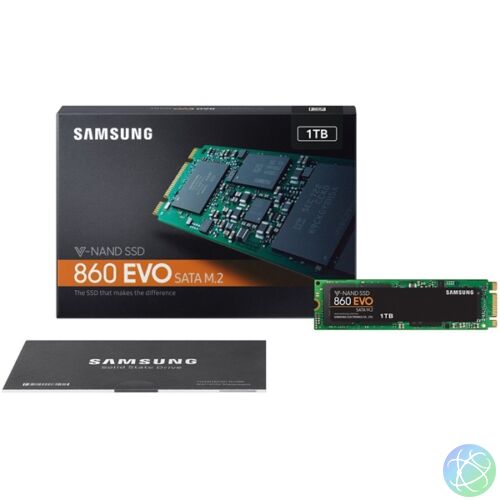 Samsung 1000GB SATA3 860 EVO M.2 SATA (MZ-N6E1T0BW) SSD