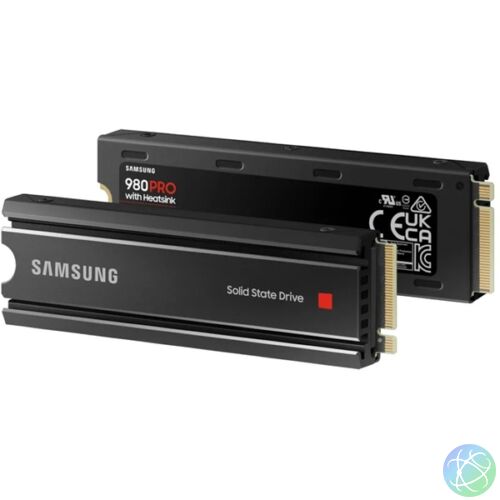Samsung 1000GB NVMe 1.3c M.2 2280 980 PRO Heat-Sink (MZ-V8P1T0CW) SSD