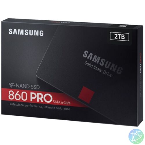 Samsung 2048GB SATA3 2.5" 860 PRO Basic (MZ-76P2T0B/EU) SSD