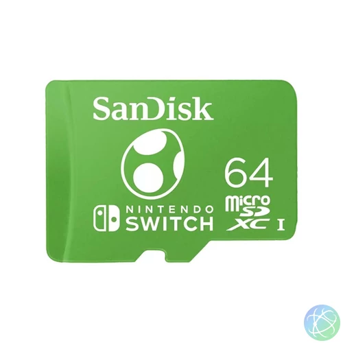 Sandisk 00220029 64B SD micro Nintendo Switch (SDXC Class 10 UHS-I) memóriakártya