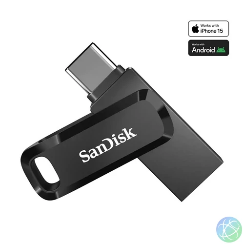 Sandisk 128GB USB 3.1 fekete (183598) Flash Drive