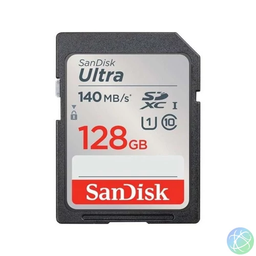 Sandisk 00215416 128GB SD Ultra (SDXC Class 10 UHS-I U1) memóriakártya